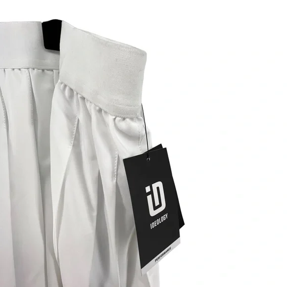 Ideology White Skort Size XXL NEW Pleated Skirt Shorts Workout Tennis - Picture 3 of 4